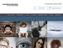 Tablet Screenshot of longbeachvisioncare.com